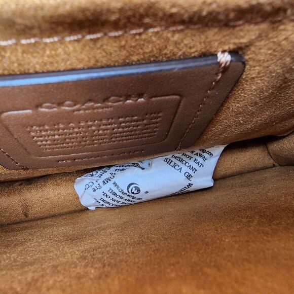 NWT COACH CA151 Signature Klare Crossbody Blocked Signature Canvas Miami - Picture 5 of 7